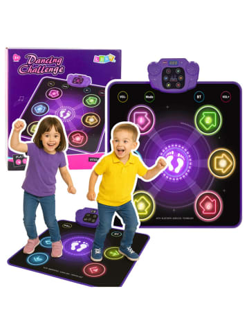 Wisam Interaktive Tanzmatte für Kinder, Bluetooth, 5 Modi, 3 Sprachen