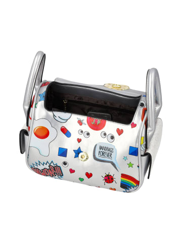 myMo Women Handbag in Silver