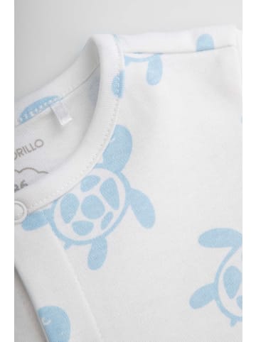 Coccodrillo Baumwollstrampler für babys in weiß