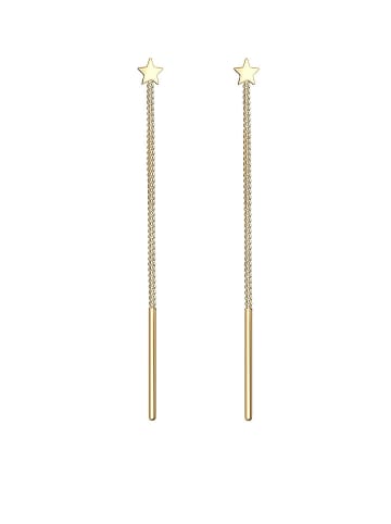 Elli Ohrringe 925 Sterling Silber Sterne, Astro, Stern in Gold