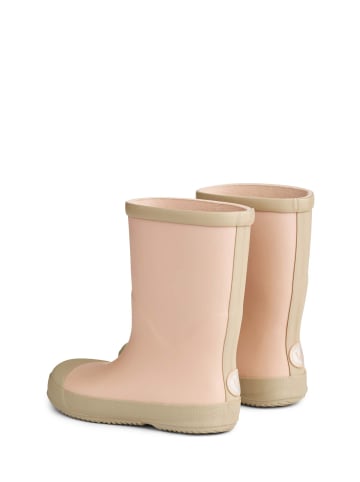 Wheat Gummistiefel Muddy unifarben in rose dust