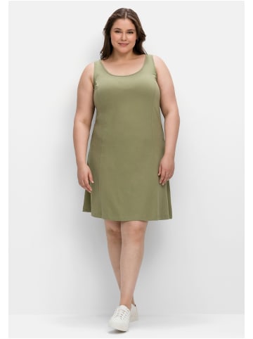 sheego Kleid in hellkhaki