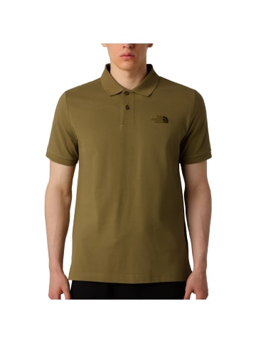 The North Face Essential Regular Polo Tee in Oliv