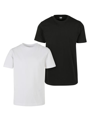 Urban Classics T-Shirts in white/black