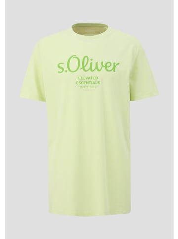 s.Oliver T-Shirt in 70D1_limettengrün