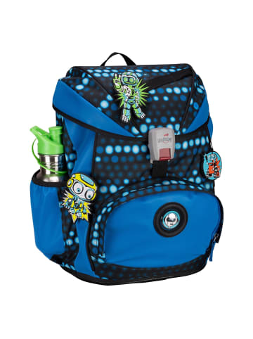 DerDieDas ErgoFlex Superflash Schulranzen-Set 5tlg. Blue Robot