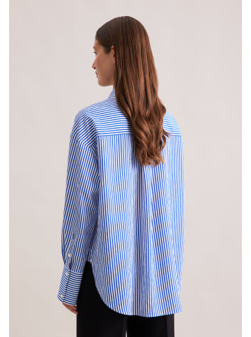 Seidensticker Hemdbluse Oversized in Mittelblau