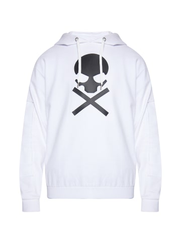 TUFFSKULL Herren Hoodie in Weiss
