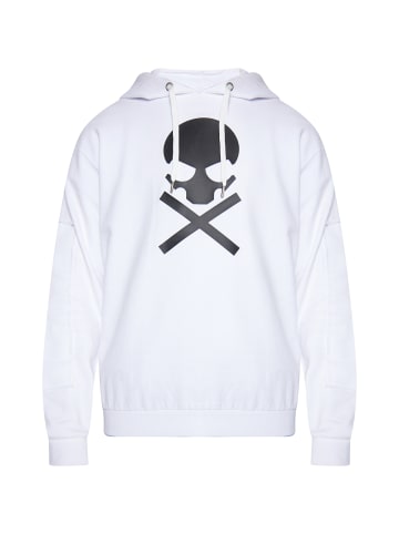 TUFFSKULL Hoodie in Weiss