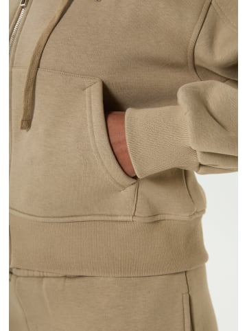 Tom Barron Freizeitanzug Oversize Zipper Relaxed Tracksuit in BRAUN