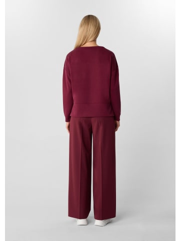 comma Sweatshirt in 4916_bordeaux