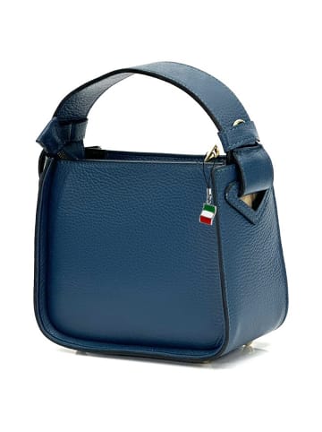 Florence Florence Umhängetasche Leder türkis ca. 21cm