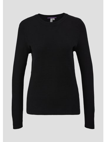 QS Strickpullover in 9999_schwarz