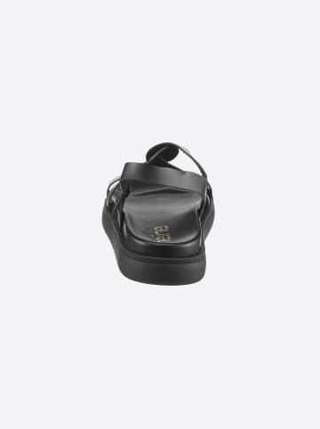 Heine Sandale in schwarz