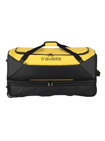 travelite Basics 2 Rollen Reisetasche 70 cm in gelb