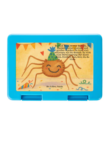 Mr. & Mrs. Panda Snackdose Spinne Agathe Party Design mit Spruch in Weiß
