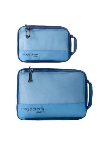 Eagle Creek Pack-It Packtaschen Set S-M 2 tlg. mit Dehnfalte in blue dawn