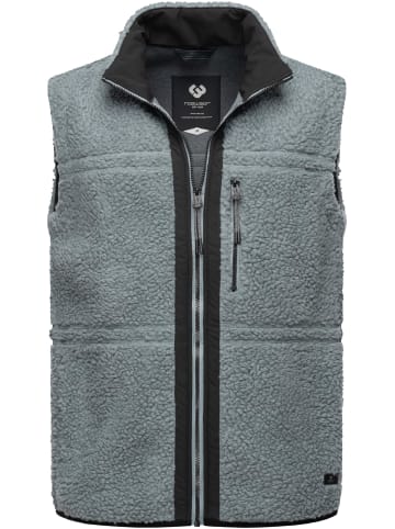 ragwear Plüschweste Noory Vest in Grey