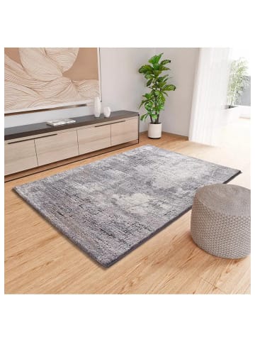 Atticgo Hochflor-Teppich KIVET in grau