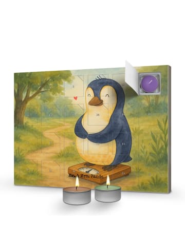 Mr. & Mrs. Panda adventskalender mit duftkerzen Pinguin Diät Des... in Weiß