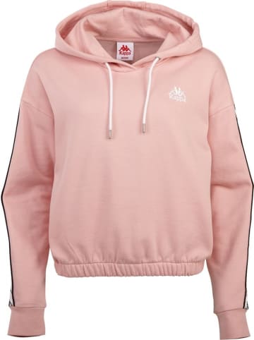 Kappa Hoodie "Kurzer Hoodie" in Pink