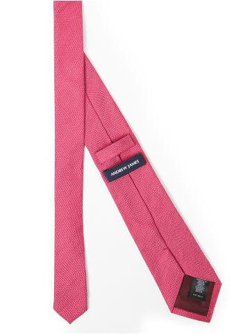 Andrew James Krawatte in himbeer - 0001