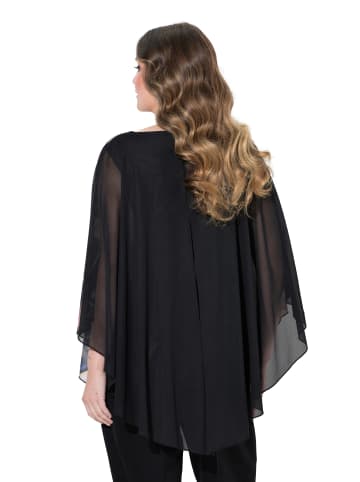 MIAMODA Bluse in schwarz
