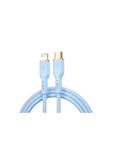 WIWU WIWU Kabel YQ01 USB-C - kompatibler Anschluss mit iPhone 30W 1,2m in Blau