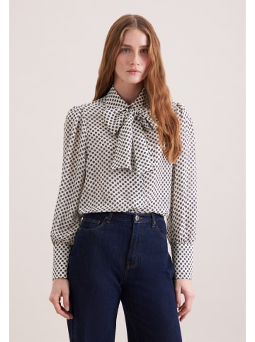 Seidensticker Ausgestellte Bluse Regular in Weiß