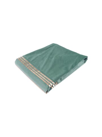 Kayoom Dekokissen & Decke - Tagesdecke Prisma 525 2er-Set in mint - gold