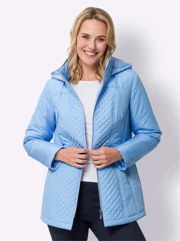 Sieh an! Steppjacke in eisblau