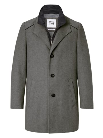 S4 JACKETS Wollmantel Newton L in grey/anthra