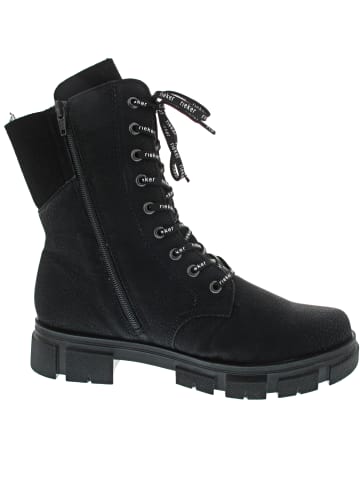 rieker Schnürstiefel Schwarz