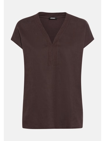 Olsen Tunika in Dark Brown