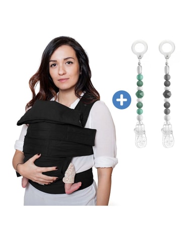 Marsupi Babytrage Classic 2.0 ab Geburt - 15 kg in black