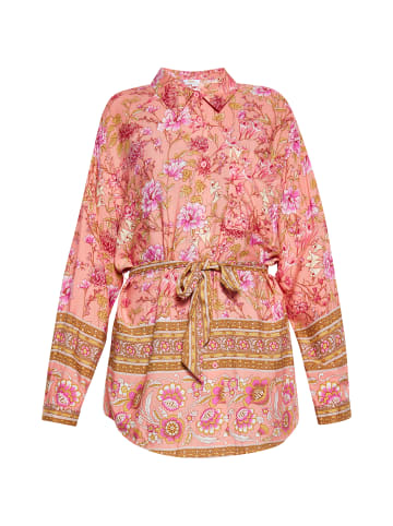 usha FESTIVAL Damen Bluse in Hellrosa Mehrfarbig