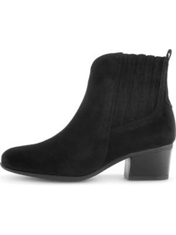 Gabor Comfort Damen Stiefel/Boots ungefüttert  in Schwarz