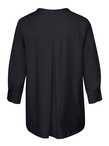 Bugatti Freizeitbluse 1:1 Arm in schwarz