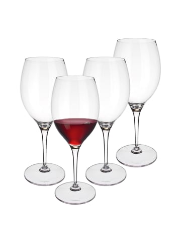 Villeroy & Boch 4er Set Bordeauxgläser Maxima 650 ml in transparent