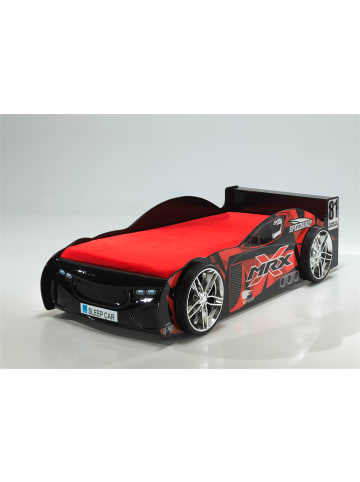 58 aufm Kessel AUTOBETT Kalliopi 218x56x111 aus MDF in Schwarz