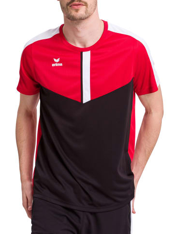 erima Herren Squad T-Shirt in rot/schwarz/weiss