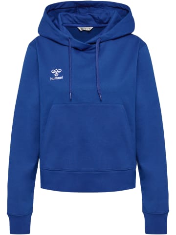 Hummel Verstellbare Taille Kapuzenpullover Hmlgo Damen in TRUE BLUE