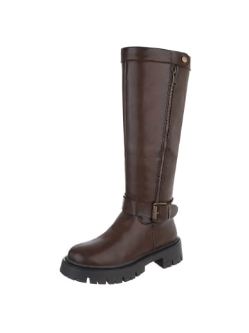 Ital-Design High Heel in Braun