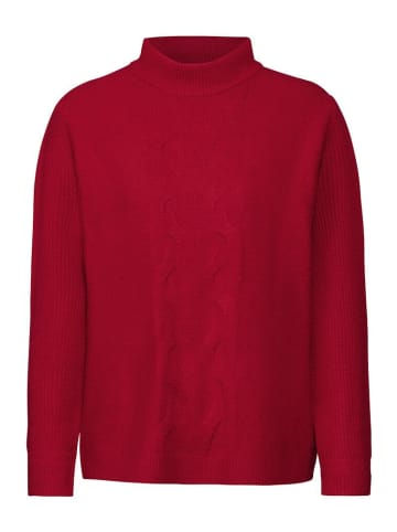 Street One Pullover in autumn red