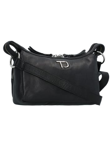 TASCHENDIEB Salvatorianerplatz Umhängetasche Leder 24 cm black bean