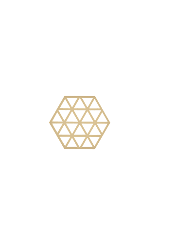Zone Denmark Untersetzer Triangles in Warm Sand