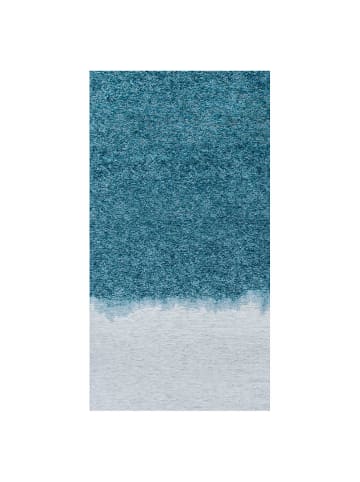 lola & moi Teppich Deep Water in blau