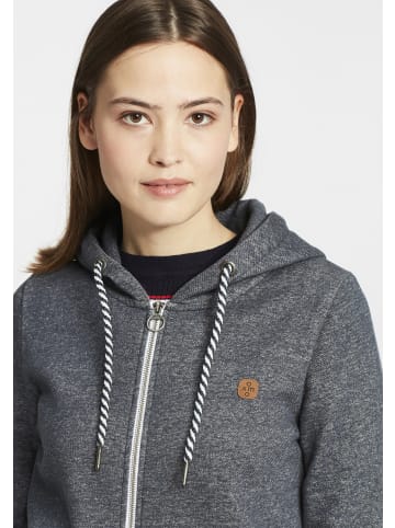 Oxmo Kapuzensweatjacke in blau