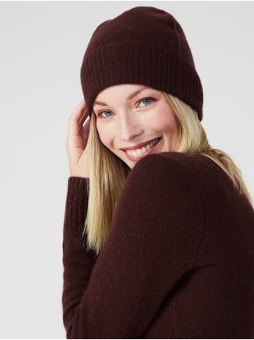 Style Republic Kaschmir Sports Beanie in chocolate