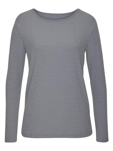 Vivance Langarmshirt in graublau